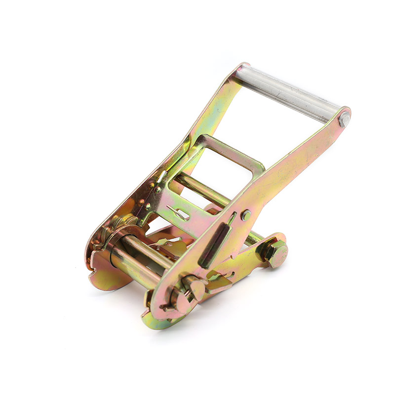 Alça de alumínio com fivela de catraca de 2 polegadas