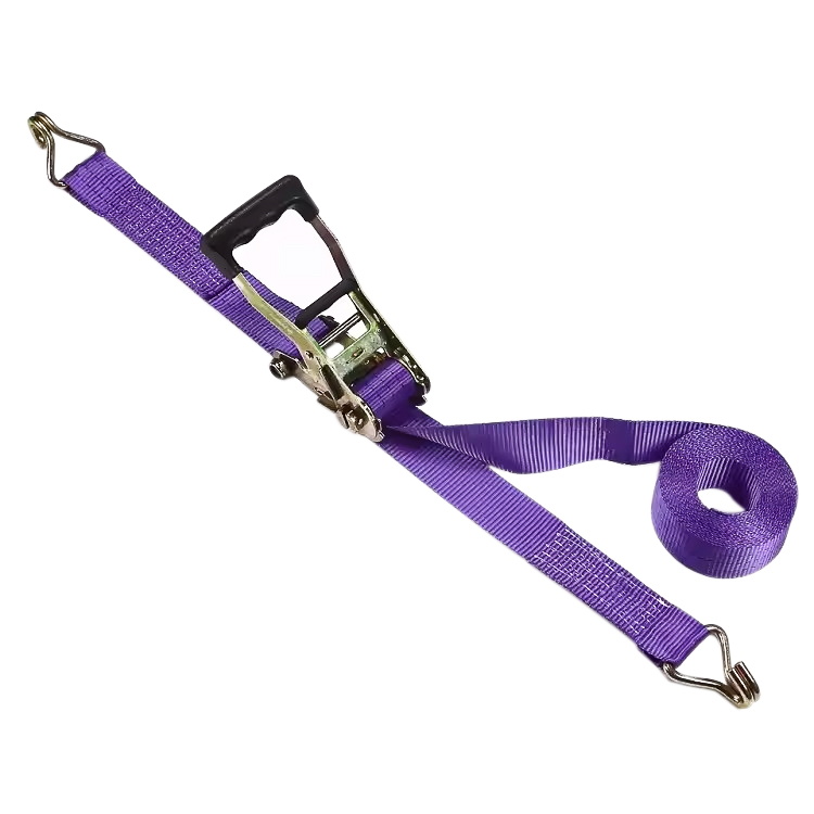 Correia de catraca com alça de borracha de dedo roxo 38 mm 3T