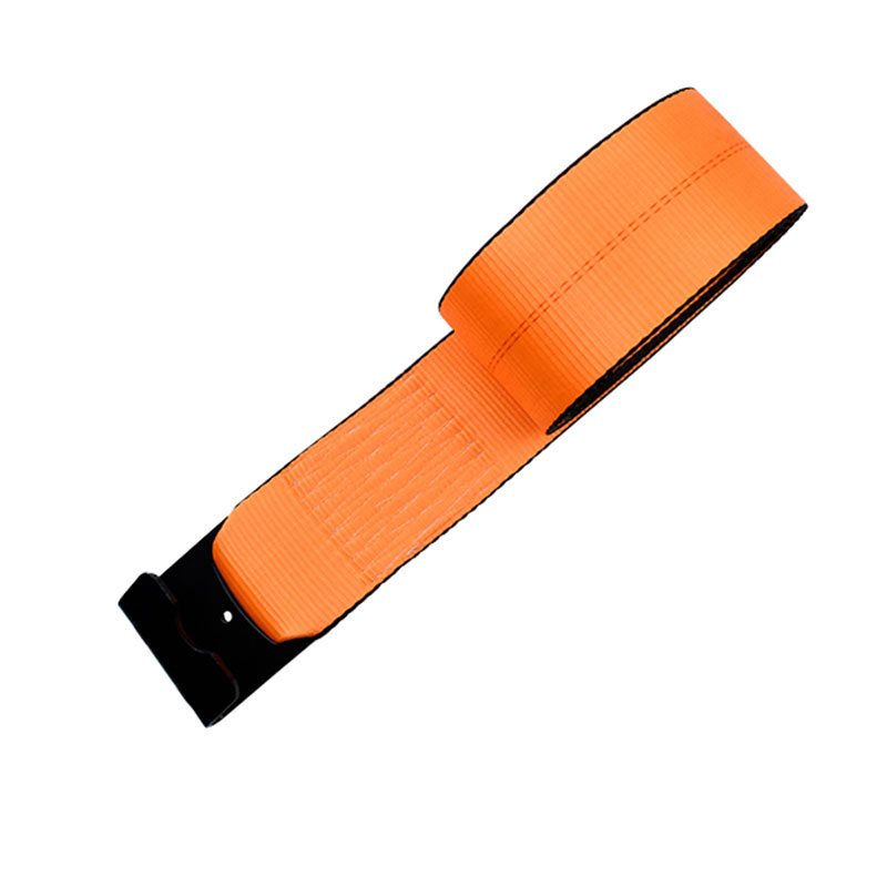 Correia de guincho de caminhão laranja de 4