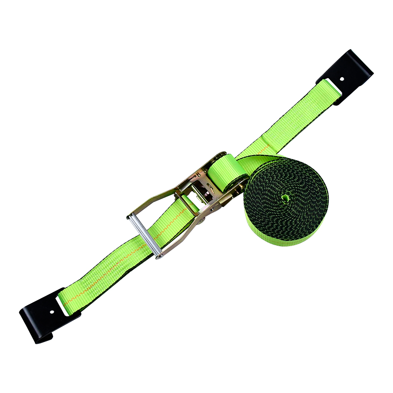 Correia de catraca verde brilhante de 4
