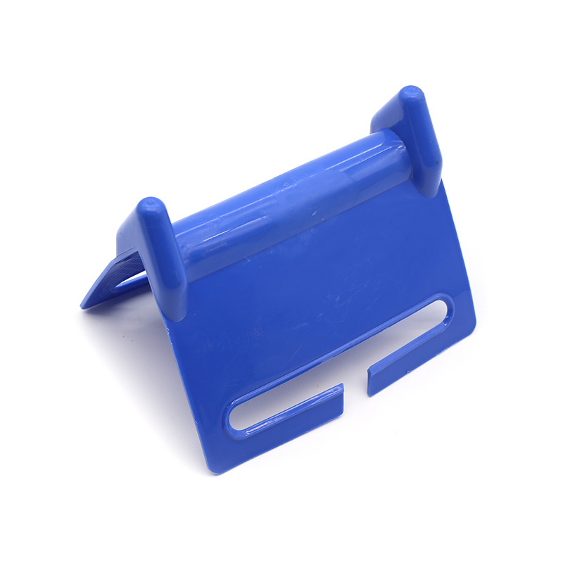 Protetores de canto de plástico azul de 4 polegadas