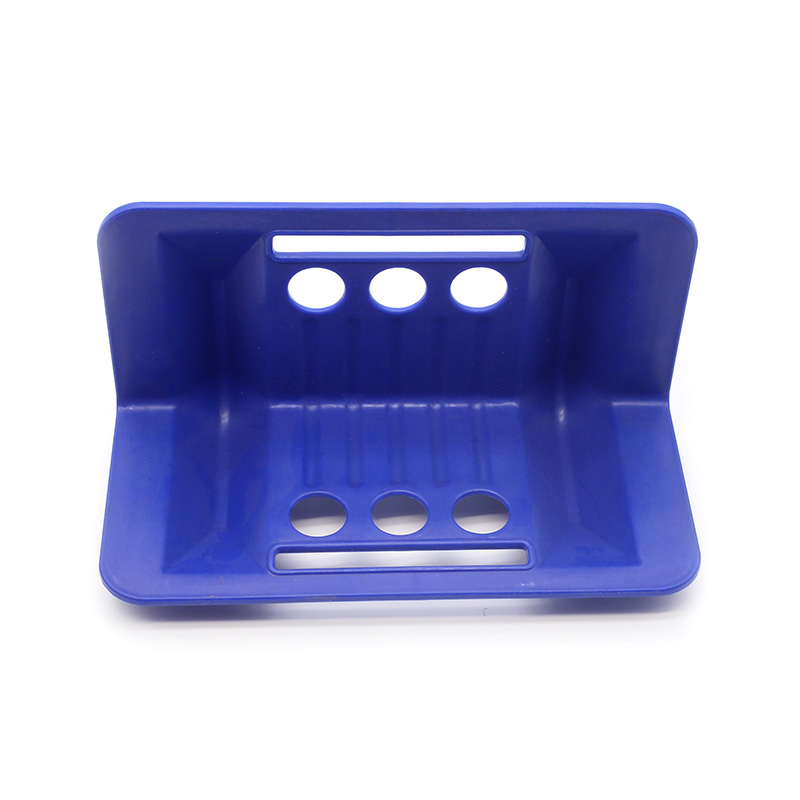 Protetores de canto de transporte de plástico azul de 4 polegadas